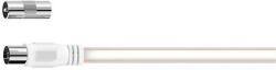 Hama 205218 FIC fehér 1, 5m FM antenna kábel (205218)