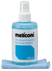 Meliconi C 200 képernyő tisztító folyadék 200ml és mikroszálas törlőkendő (621001) - iconink