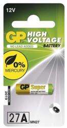 GP Batteries GP High Voltage alkáli 27A (A27, MN27, A90) elem 1db/bliszter (B13011) - iconink