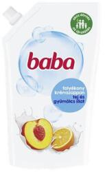 Baba Folyékony szappan utántöltő, 0, 5 l, BABA, tej és gyümölcs (68776043/68306437)