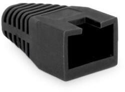 Rulstein Rülstein 05287FK RJ45 8P8C moduláris dugókhoz fekete 100db "sima" törésgátló (05287FK) - iconink