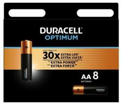 Duracell Elem, AA ceruza, 8 db, DURACELL "Optimum (10PP110017) - iconink