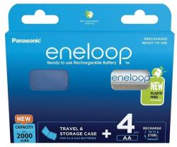 Panasonic Panasonic Eneloop BK-3MCDEC4BE AA 2000mAh ceruza akku 4db/csomag (BK3MCDEC4BE) - iconink
