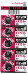 Maxell CR2016 Lítium Gombelem 5db/csomag (76903CM) - iconink