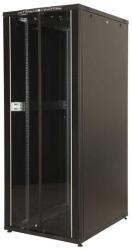 Lande LN-CK42U6010-BL CK 19" 42U 600x1000 fekete álló rack szekrény (LN-CK42U6010-BL) - iconink