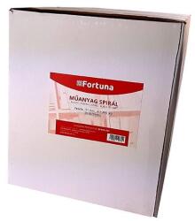 Fortuna Iratspirál műanyag FORTUNA 51mm 411-450 lap fekete 50/dob - iconink