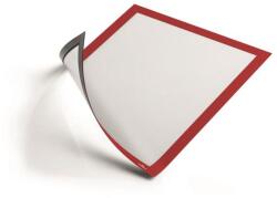 Durable Bemutató keret, A4, mágneses, DURABLE "DURAFRAME® MAGNETIC", piros, 5db/cs (486903) - iconink