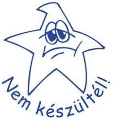 Colop Bélyegző, motivációs, Nem készültél! , COLOP "N43-kék", kék (14031803-4308) - iconink