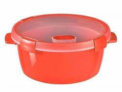 Keter Ételtartó doboz CURVER Smart Eco kerek műanyag 1, 6L piros (00943-381-04) - iconink
