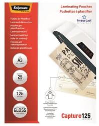 Fellowes Meleglamináló fólia, 125 mikron, A3, fényes, 25 db, FELLOWES (5396501) - iconink