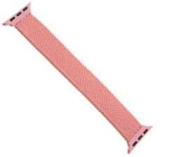 Fixed kötött nylon szíj Apple Watch 38/40mm, S méret, rózsaszín (FIXENST-436-S-PI) - iconink