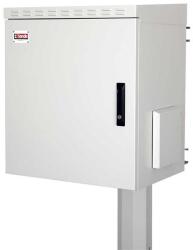 Lande LN-SBO-IP5516U6045-LG SAFEbox 19" 16U 600x450 kültéri szürke fali rack szekrény (LN-SBO-IP5516U6045-LG) - iconink