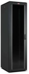 Lande LN-FS42U6080-BL-111 DYNAmic 19" 42U 600x800 fekete álló rack szekrény (LN-FS42U6080-BL-111) - iconink