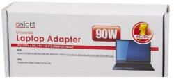 Delight Univerzális laptop/notebook töltő adapter tápkábellel (55365) - iconink