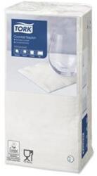 Tork Szalvéta, 1/4 hajtogatott, 2 rétegű, 23, 8x24 cm, Advanced, TORK "White Cocktail", fehér (477534) - iconink