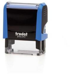 Trodat Bélyegző, TRODAT "Printy 4912", kék ház, fekete párnával (4912K) - iconink