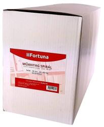 Fortuna Iratspirál műanyag FORTUNA 38mm 281-340 lap fehér 50/dob - iconink