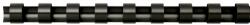 Fellowes Spirál, műanyag, 6 mm, 10-20 lap, FELLOWES, 100 db, fekete (5345307) - iconink