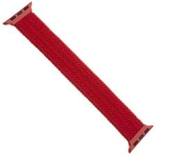Fixed kötött nylon szíj Apple Watch 42/44mm, XL méret, piros (FIXENST-434-XL-RD) - iconink