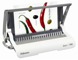 Fellowes Spirálozógép, műanyag spirálkötéshez, manuális, 150 lap, FELLOWES "Star+ (5627501) - iconink