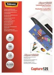 Fellowes Meleglamináló fólia, 125 mikron, A4, SuperQuick, fényes, 100 db, FELLOWES (5440101) - iconink