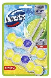 Domestos WC fertőtlenítő, 2 db-os, DOMESTOS "Power 5", lime (67292844/68604696) - iconink