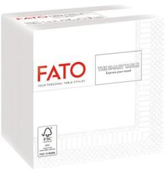 FATO Szalvéta, 1/4 hajtogatott, 24x24cm, FATO "Smart Table", fehér, 100db/cs (82220003) - iconink