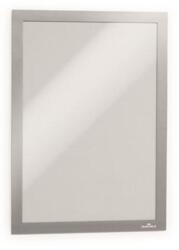 Durable Mágneses tasak, A4, öntapadó háttal, DURABLE "DURAFRAME®", ezüst, 2db/cs (487223) - iconink