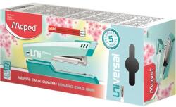 Maped Tűzőgép, 24/6, 26/6, 25 lap, MAPED "Universal Metal Half-Strip Pastel", pasztell türkiz (354301) - iconink