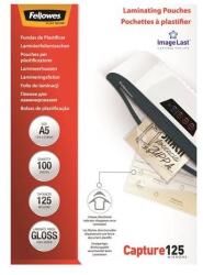 Fellowes Meleglamináló fólia, 125 mikron, A5, fényes, 100 db, FELLOWES (5307302) - iconink