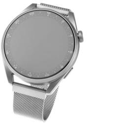 Fixed Mesh Strap Smatwatch 22mm wide, silver (FIXMEST-22MM-SL) - iconink