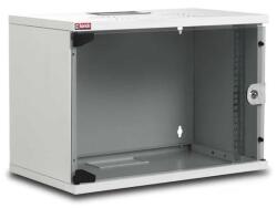 Lande LN-SH09U5440-LG-F0 NETbox SOHO 19" 9U 540x400 szürke fali rack szekrény (LN-SH09U5440-LG-F0) - iconink