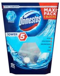 Domestos WC fertőtlenítő, 5 db-os , DOMESTOS "Power 5", óceán (68579539)