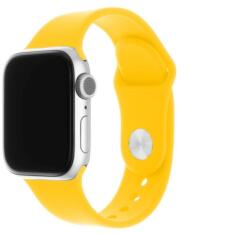 Fixed Szilikon Strap Set Apple Watch 38/40/41 mm, Sárga (FIXSST-436-YL) - iconink