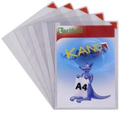 Tarifold Öntapadó bemutatótábla, A4, TARIFOLD "Kang", piros, 5db/cs (F194770) - iconink