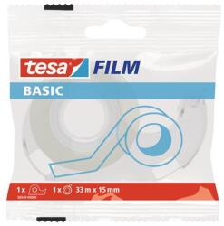 tesa Ragasztószalag adagolón, 15 mm x 33 m, TESA "Basic", átlátszó (58549-00000-01) - iconink