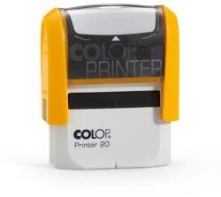 Colop Bélyegző, COLOP "Printer 20" sárga ház/fekete párna - iconink