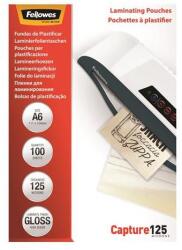 Fellowes Meleglamináló fólia, 125 mikron, A6, fényes, 100 db, FELLOWES (5307201) - iconink