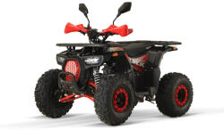 Hollicy ATV electric ECO DustRider XXL 1500W 60V 20Ah cu diferential, roti 8 inch, rosu