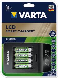 VARTA 57684101441 LCD Smart Charger/4db/AA/2100mAh akku/akku töltő (57684101441) - nyomtassingyen