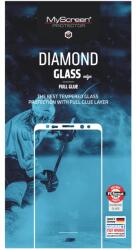 MyScreen diamond glass edge képernyővédő üveg, 2.5d, full glue, 0.33mm, 9h, fekete, kompatibilis: Apple iPhone 13 Pro Max (MD5816TGDEFGBLACK)