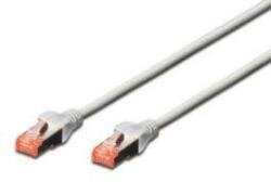 ASSMANN Premium CAT 6 SSTP patch kábel, hossza: 1m, szürke (DK-1641-010 / DK-1644-010)