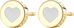 S'Agapõ S`Agapõ Bámulatos acél fülbevaló szívvel Click SCK53