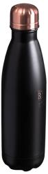 Berlinger Haus BH/6400A 0, 5L, fekete- rózsaarany palack alakú termosz (BH/6400A) - bestbyte
