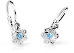 Cutie Jewellery Cercei pentru copii C2149-10-X-2 albastră deschisă