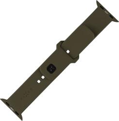 Fixed Sportos szilikonszíj Apple Watch 38/40/41mm-es okosórához, oliva (FIXSST2-436-OL) (FIXSST2-436-OL)