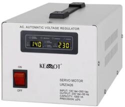 KEMOT MSER-1000 Automatic Voltage Stabilizer (1000 VA, Servo Motor) (URZ3426) - kontaktor