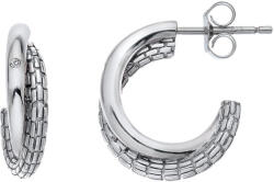 Hot Diamonds Időtlen ezüst gyémánt fülbevaló Woven DE689