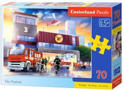 Castorland B-070121 - Tűzoltóállomás - 70 db-os puzzle