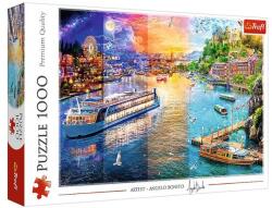 Trefl 1000 db-os puzzle - River cruise - Angelo Bonito (10860) (10860)